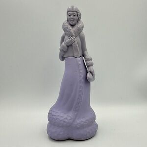 Vintage AVON Roaring Twenties Regence Cologne / Perfume 3 oz. purple bottle